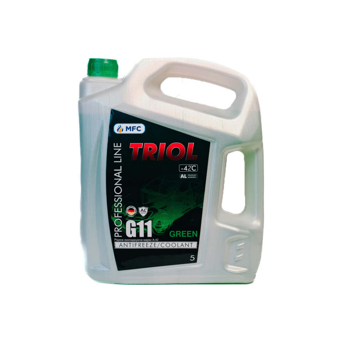 Антифриз МФК TRIOL Professional G11 Green 5 л